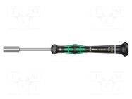 Screwdriver; precision; 6-angles socket; HEX 5.5mm WERA