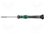 Screwdriver; 6-angles socket; precision; Kraftform Micro WERA