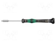 Screwdriver; precision; 6-angles socket; HEX 1.8mm WERA