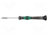 Screwdriver; precision; 6-angles socket; HEX 1.5mm WERA