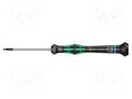 Screwdriver; hex key,spherical; precision; HEX 5/64" WERA