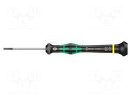 Screwdriver; precision; slot; 2x0.3mm; Kraftform Micro WERA