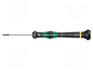Screwdriver; precision; slot; 2x0.3mm; Kraftform Micro WERA