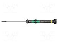 Screwdriver; precision; slot; 3.5x0.6mm; Kraftform Micro WERA
