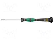 Screwdriver; precision; slot; 1.5x0.23mm; Kraftform Micro WERA