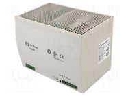 Power supply: switching; for DIN rail; 480W; 24VDC; 20A; 90÷264VAC XP POWER