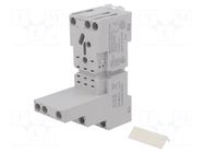 Socket; PIN: 11; for DIN rail mounting ABB