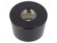 Cover; MPA; push-in; brass; Body: black; Illumin: none KNITTER-SWITCH