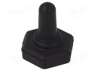 Waterproof cover; MTA; screw; neoprene rubber; Body: black KNITTER-SWITCH