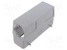 Enclosure: for HDC connectors; Han® B; size L32B; for cable; M40 HARTING