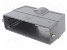 Enclosure: for HDC connectors; Han® B; size L32B; for cable; M50 HARTING
