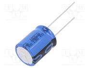 Capacitor: electrolytic; THT; 2200uF; 16VDC; Ø16x20mm; Pitch: 7.5mm VISHAY