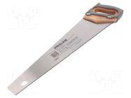 Saw; manual; wood; 10teeth/inch; 450mm PROLINE