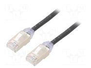 Patch cord; RJ45 plug,both sides; F/UTP,TX6A-28™; 6a; wire; Cu; 2m PANDUIT