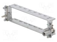 Frame for modules; Han-Modular®; size L32B; with lock; Modules: 8 HARTING