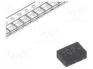 IC: digital; configurable,multiple-function; IN: 3; CMOS; SMD; SON6 