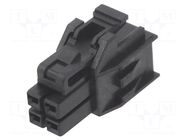 Connector: wire-board; plug; female; PIN: 4; Nano-Fit; UL94V-0; 2x2 MOLEX
