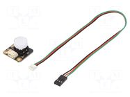 Module robotics: button; Gravity; 3.3÷5VDC; digital; 27x26.5mm DFROBOT