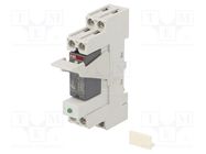 Relay: interface; SPDT; Ucoil: 24VAC; for DIN rail mounting ABB