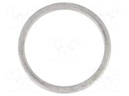 Gasket; aluminium; Thk: 1.5mm; Øint: 20mm; Øout: 24mm; DIN 7603 ELESA+GANTER