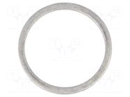 Gasket; aluminium; Thk: 1.5mm; Øint: 20mm; Øout: 24mm; DIN 7603 ELESA+GANTER
