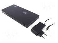Splitter; HDCP 1.4,HDMI 1.4; 3D,4K,HDCP,UHD 2160p; black; black GEMBIRD