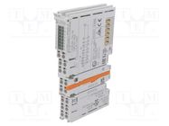 Analog input; for DIN rail mounting; 750/753; IP20; IN: 8; 0÷55°C WAGO