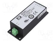 Power supply: switched-mode; for building in; 60W; 15VDC; 4A; 88% XP POWER