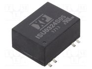 Converter: DC/DC; 3W; Uin: 9÷36V; Uout: 5VDC; Iout: 600mA; 100kHz; SMT XP POWER