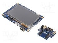 Dev.kit: STM32; base board,TFT display; Add-on connectors: 4 