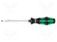 Screwdriver; slot; 6,5x1,2mm; Blade length: 125mm WERA