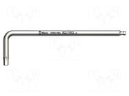 Wrench; Hex Plus key,spherical; HEX 1.5mm; Overall len: 90mm WERA