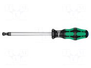 Screwdriver; hex key,spherical; HEX 10mm; Blade length: 150mm WERA