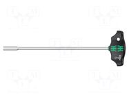 Screwdriver; 6-angles socket; HEX 5.5mm; Blade length: 230mm WERA