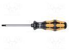 Screwdriver; Torx®; for impact,assisted with a key; TX25 WERA