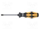 Screwdriver; Torx®; for impact,assisted with a key; TX27 WERA