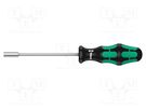 Screwdriver; 6-angles socket; Blade length: 125mm WERA