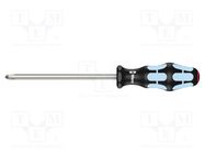 Screwdriver; Phillips; PH3; Blade length: 150mm WERA