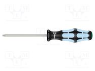 Screwdriver; Torx®; TX10; Blade length: 80mm; Overall len: 161mm WERA