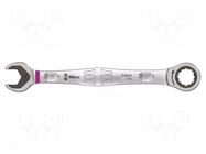 Wrench; combination spanner,with ratchet; 14mm; steel; L: 188mm WERA