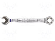 Wrench: combination spanner; rattle; 16mm; steel; Joker 6000 WERA