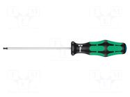 Screwdriver; hex key,spherical; HEX 2.5mm; Blade length: 100mm WERA