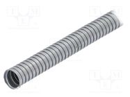 Protective tube; Size: 25; zinc-plated steel,galvanised steel 