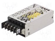 Power supply: switching; for building in; 15W; 15VDC; 1A; OUT: 1 OMRON