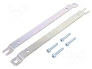Mounting coupler; steel; for enclosures; Plating: zinc; GA RITTAL