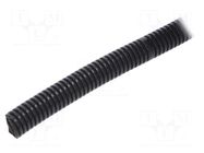 Protective tube; Size: 32; polyetylene LD; black; L: 50m; Øint: 25mm PAWBOL