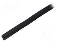 Protective tube; Size: 20; polyetylene LD; black; L: 100m PAWBOL