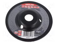 Grinding wheel; 125mm; prominent,with rasp PROLINE