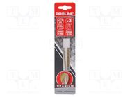 Drill bit; for metal; Ø: 2.5mm; 3pcs; Features: grind blade PROLINE