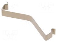 Retaining spring; L: 45.5mm; H: 9.5mm; natural SEIFERT ELECTRONIC